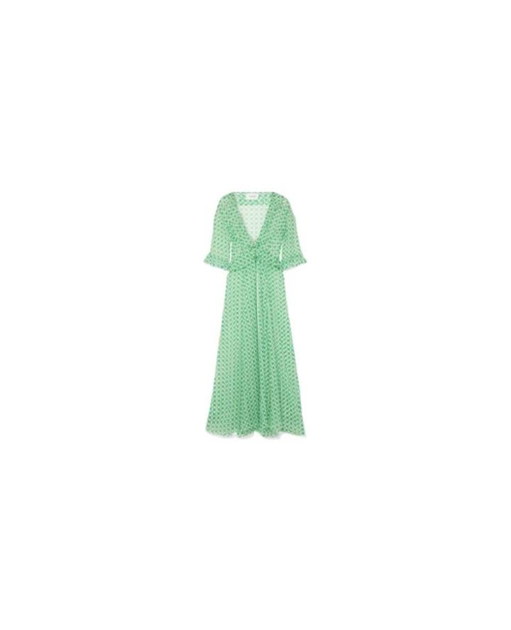 We Are Leone Cross Print Ruby Ruffle - Unavailable