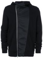 Lost & Found Rooms - Dislocated Fastening Hoodie - Men - Cotton/polyester - M, Black, Cotton/polyester