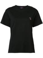 Y's Chest Slogan T-shirt - Black