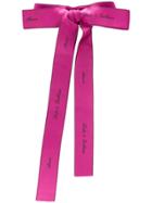 Dolce & Gabbana Amore Bow Belt - Pink