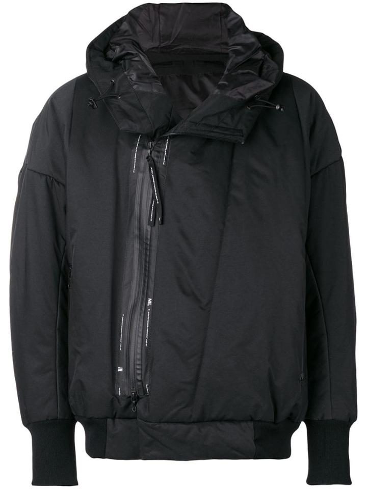 Julius Padded Parka Coat - Black