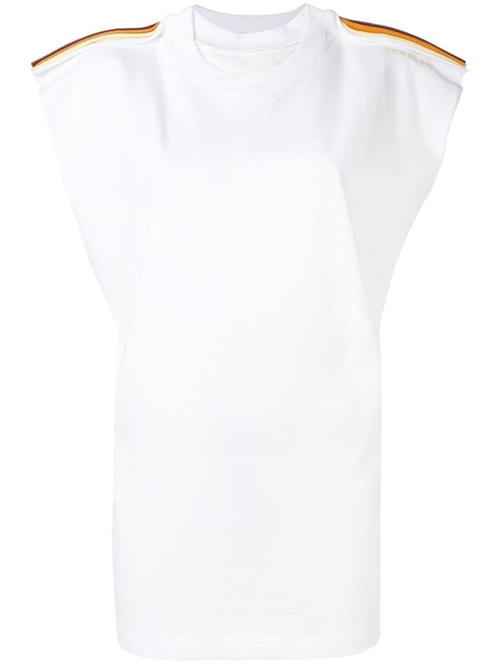Y/project Pintuck Detail Tank Top - White