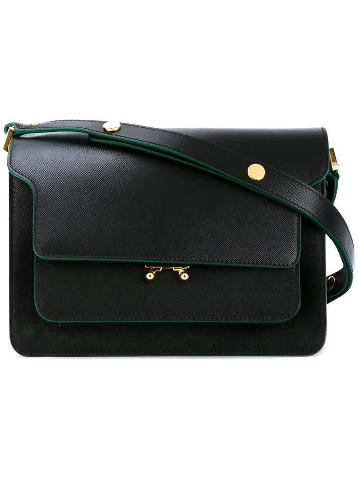 Marni - 'trunk' Bag - Women - Calf Leather - One Size, Black, Calf Leather