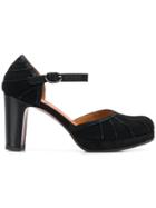 Chie Mihara Capi Ankle Strap Pumps - Black