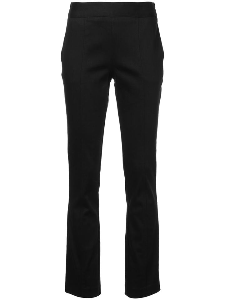 Sally Lapointe Stretch Twill Skinny Trousers - Black