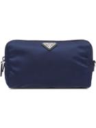 Prada Fabric Cosmetic Bag - Blue