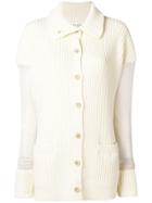 Maison Margiela Longsleeved Elongated Sweater - Nude & Neutrals