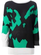 Versace Pre-owned Intarsia Sweater - Black
