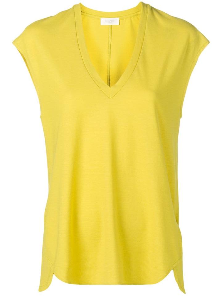 Zanone V-neck Tank Top - Green