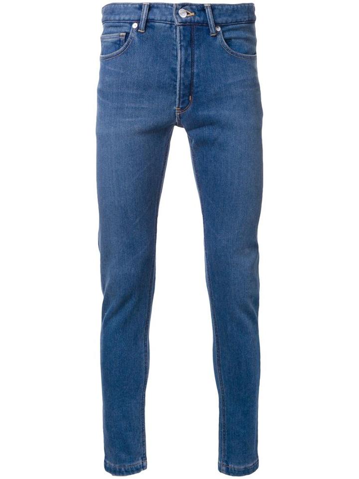 Bedwin & The Heartbreakers Skinny Jeans, Men's, Size: 1, Blue, Cotton/acrylic/polyurethane