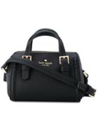 Zipped Tote - Women - Calf Leather - One Size, Black, Calf Leather, Kate Spade