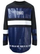 Hood By Air 'logo Stripe' Long Sleeved T-shirt