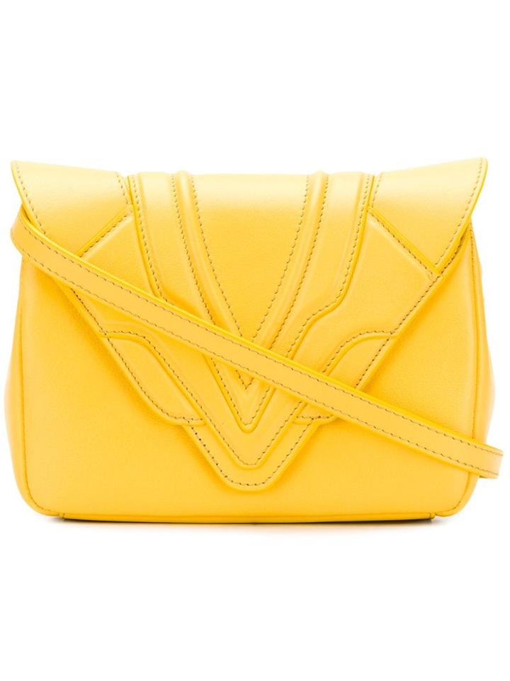 Elena Ghisellini Felix Clutch - Yellow & Orange