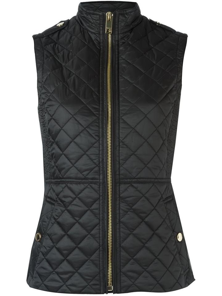 Burberry Quilted High Neck Gilet