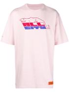 Heron Preston All City T-shirt - Pink & Purple