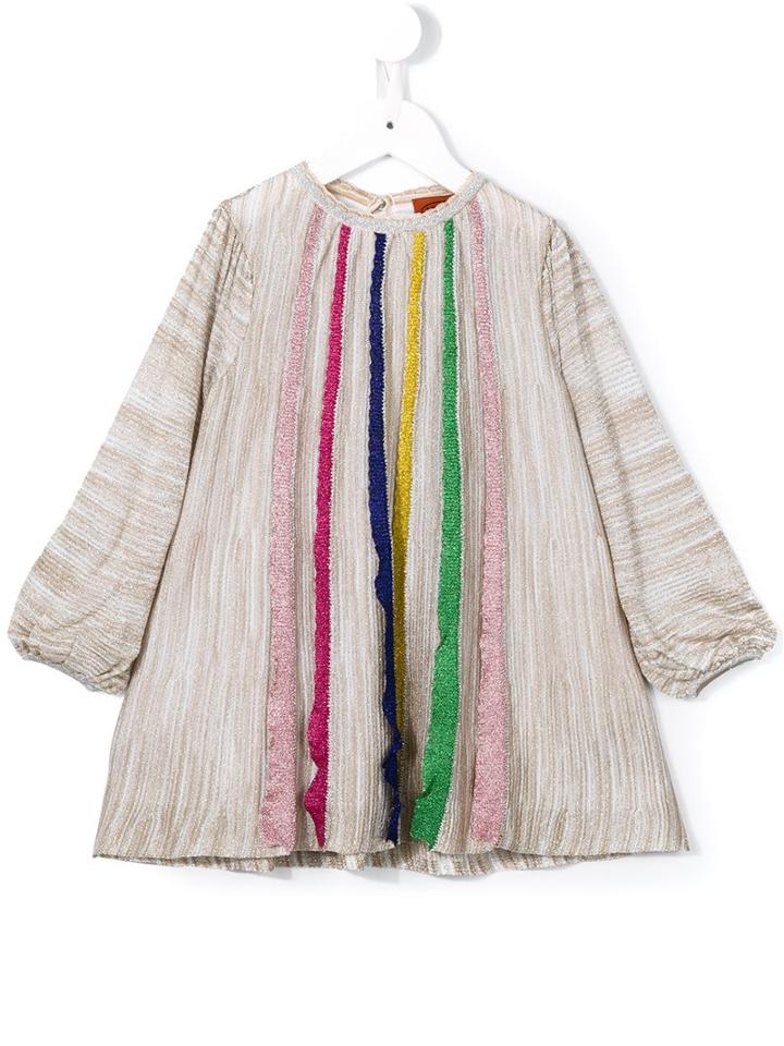 Missoni Kids Striped Knit Dress, Toddler Girl's, Size: 4 Yrs