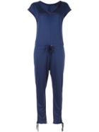 Diesel 'saly' Jumpsuit, Women's, Size: Medium, Blue, Lyocell/viscose