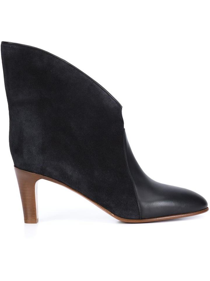 Chloé Asymmetric Boots