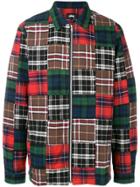 Stussy Patchowork Effect Shirt - Red