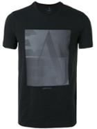Armani Jeans - Logo Print T-shirt - Men - Cotton/spandex/elastane - Xl, Black, Cotton/spandex/elastane