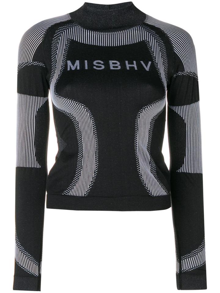 Misbhv Logo Active Top - Black