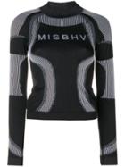 Misbhv Logo Active Top - Black