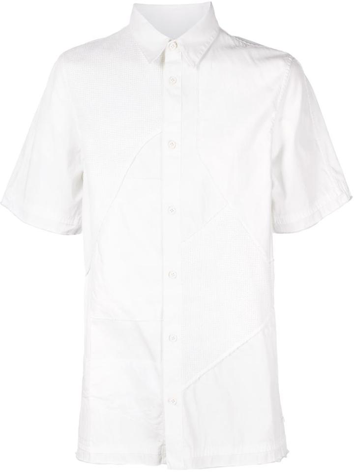 Alexandre Plokhov Patchwork Short Sleeve Shirt