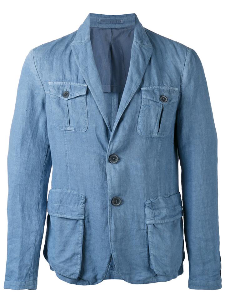 Giorgio Armani Two-button Blazer - Blue