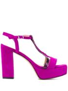 Marc Ellis Classic Heeled Sandals - Purple