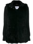 Blugirl Knit Sleeve Jacket - Black