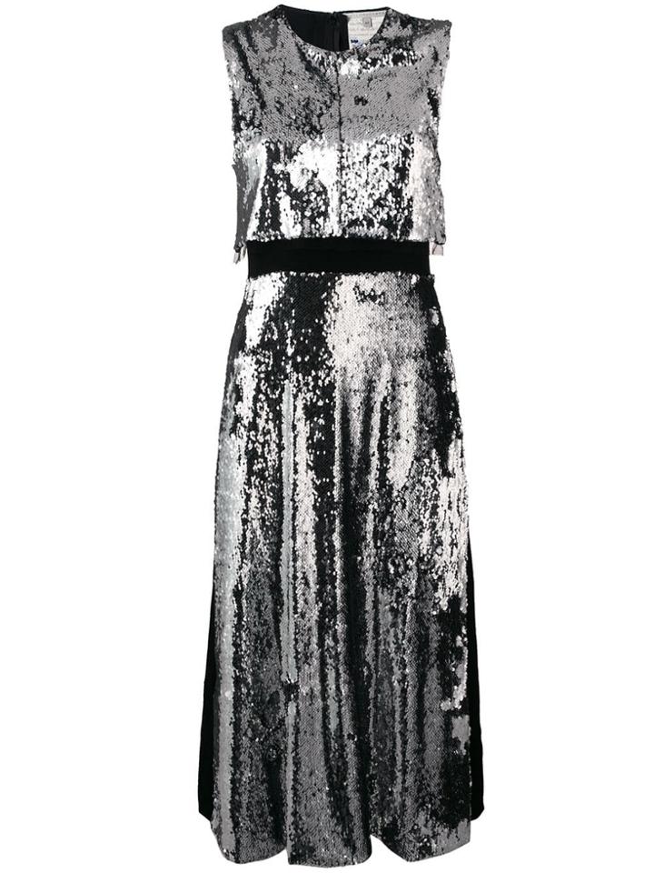 Stella Mccartney Sleeveless Sequin Dress - Silver