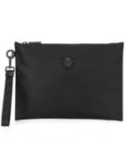 Versace Palazzo Medusa Wristlet Clutch Bag, Men's, Black, Nylon