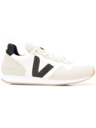 Veja Lace-up Logo Sneakers - White
