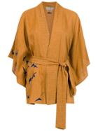 Alcaçuz Filó Kimono - Brown