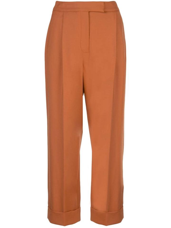 Oscar De La Renta Straight-leg Trousers - Orange