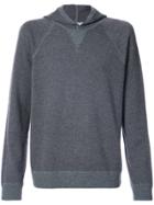 Vince Knitted Hood Jumper - Grey