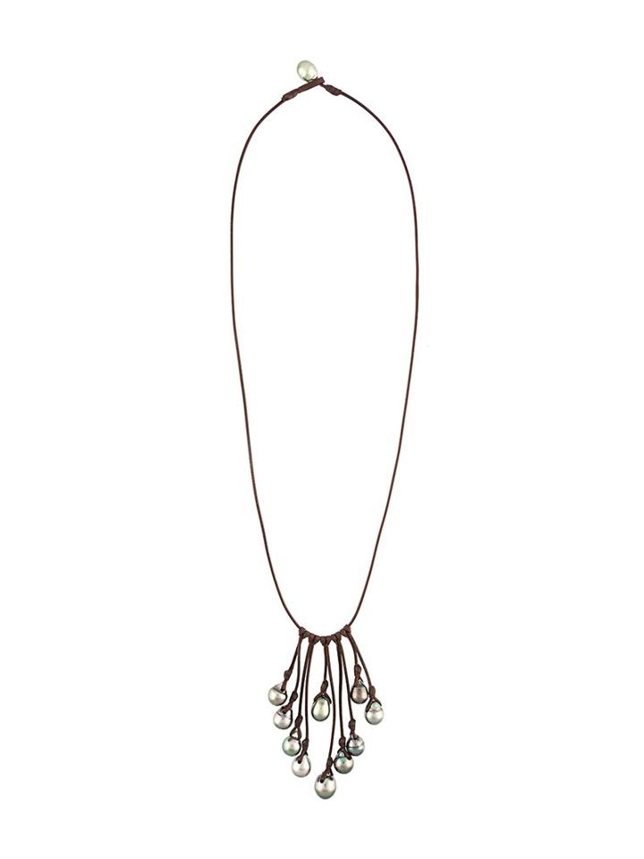 Mignot St Barth 'oceana' Necklace, Women's, Brown