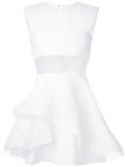 Alex Perry 'aida' Dress, Women's, Size: 8, White, Linen/flax