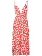 Reformation Montague Dress - Red