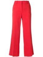 Emilio Pucci High-waist Cropped Flared Trousers - Yellow & Orange
