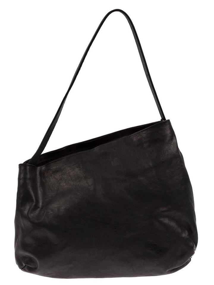 Marsèll Asymmetric Tote Bag, Women's, Black, Leather