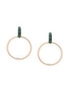 Annika Inez Torus Hoops Earrings - Gold