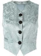 Dolce & Gabbana Pre-owned Jacquard Waistcoat - Blue