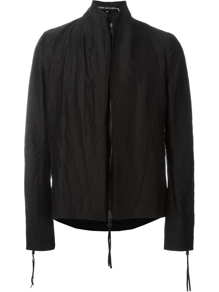 Cedric Jacquemyn Short Zipper Back Jacket