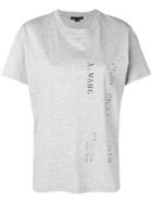 Alexander Wang Logo T-shirt - Grey
