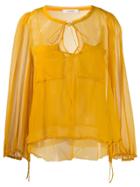 Dorothee Schumacher Patch Pocket Blouse - Yellow