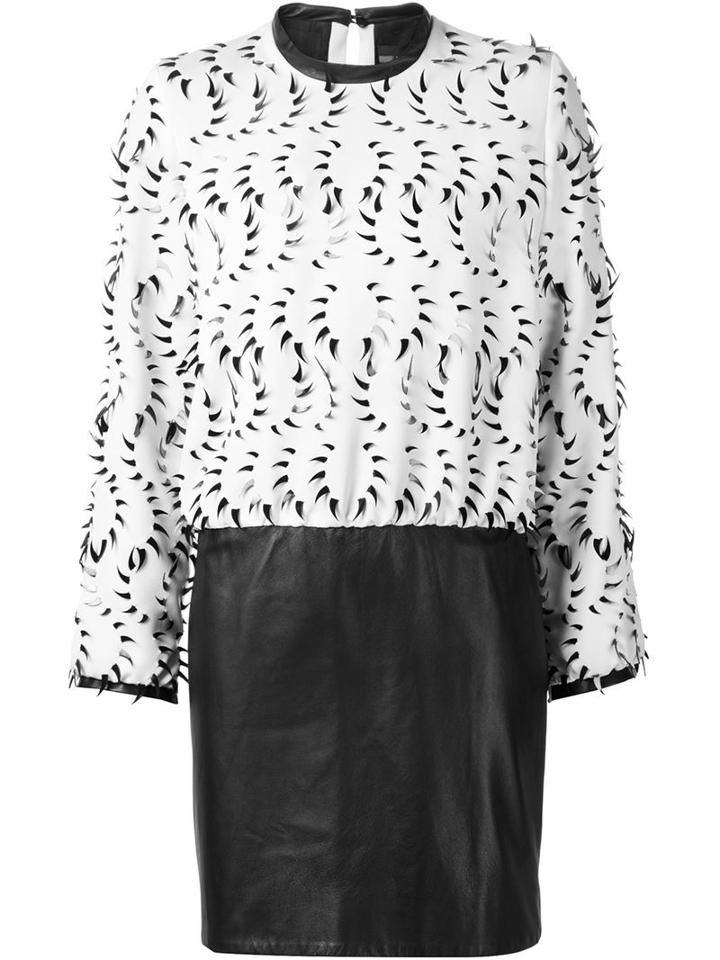 Iris Van Herpen Tooth Shaped Applique Dress