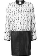Iris Van Herpen Tooth Shaped Applique Dress
