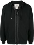 Maison Mihara Yasuhiro Oversized Zipper Hoodie - Black