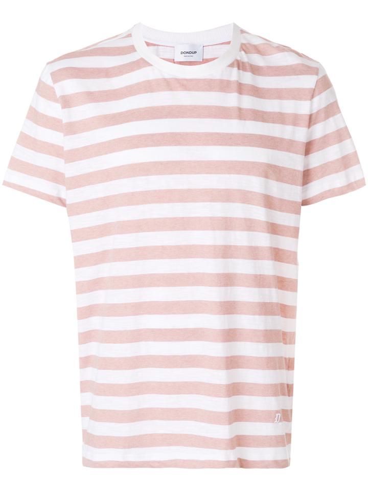 Dondup Striped T-shirt - White